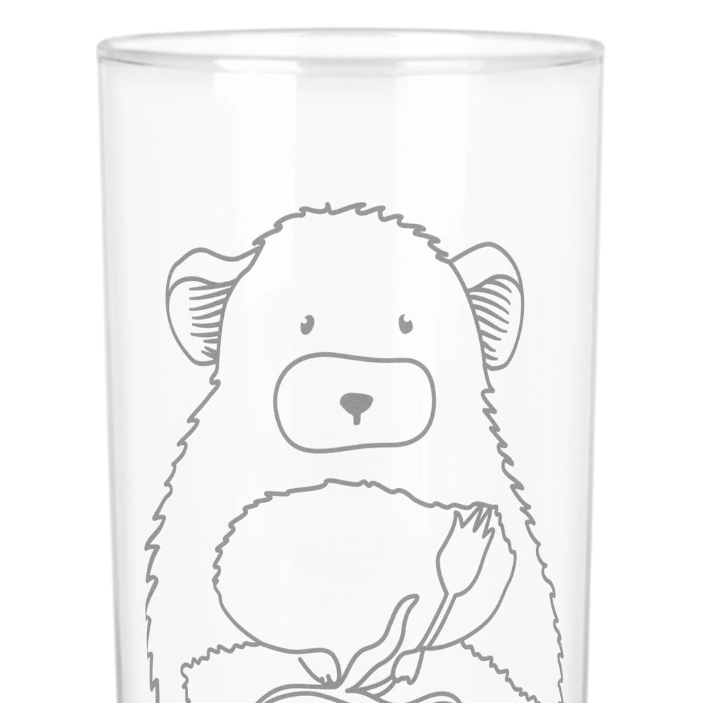 Szklanka na wodę szynszyla kwiat Motywy zwierzęce, dobra energia, zabawne powiedzonka, zwierzęta
