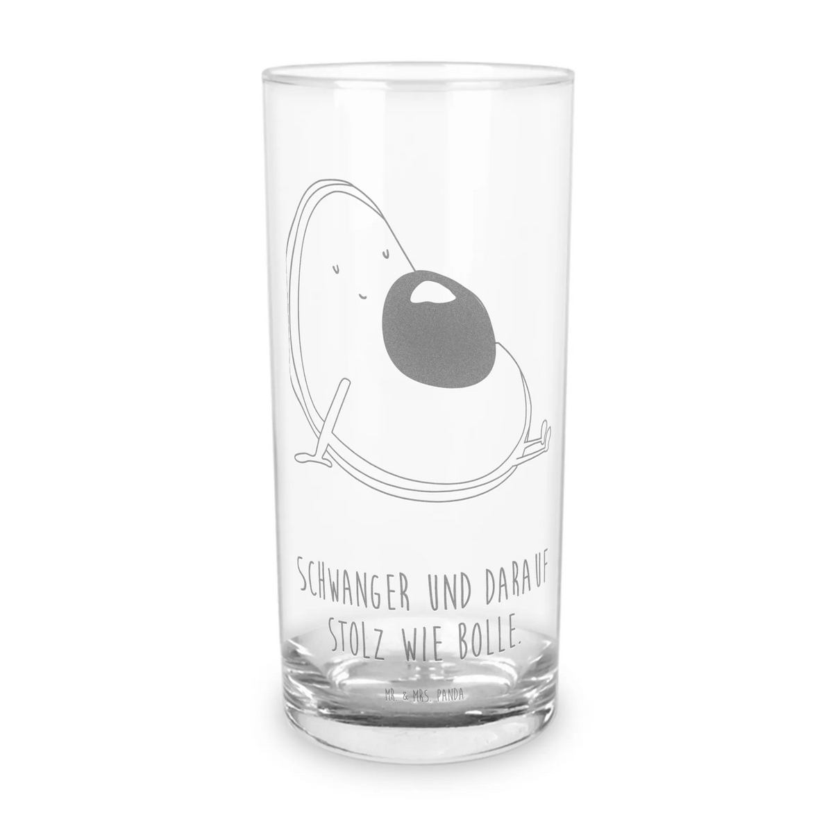 Wasserglas Avocado Schwangerschaft tischglas, Saftglas, Trinkbecher Glas, Tumbler, haushaltsglas, Glas, Wasserbecher, Panda Glas, Cocktailglas, Glasbecher, Geschenkglas, getränkeglas, küchenglas, Partyglas, Alltagsglas, Trinkglas, Longdrinkglas, Wasserglas, Geschenk Glas, Vegan, Gesund, Avocado, Veggie, Babyshower, Schwanger, Schwangerschaft, Babyparty