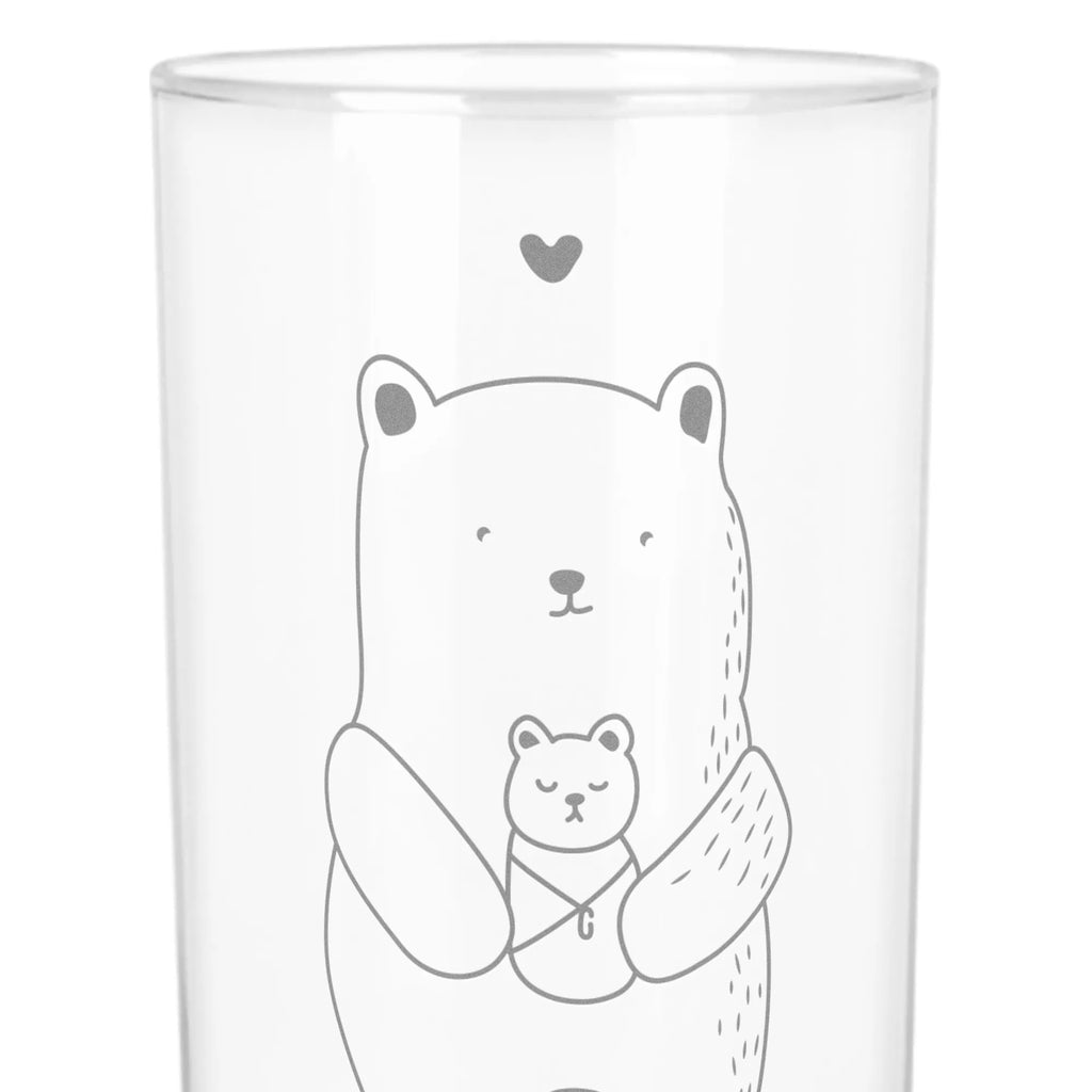 Water Glass bear infant bear, teddy, teddy bear, cuddly toy, nephew, baptism, baby, niece, birthday, grandchild, congratulations, baptized child, grandson, birth, parents, mother