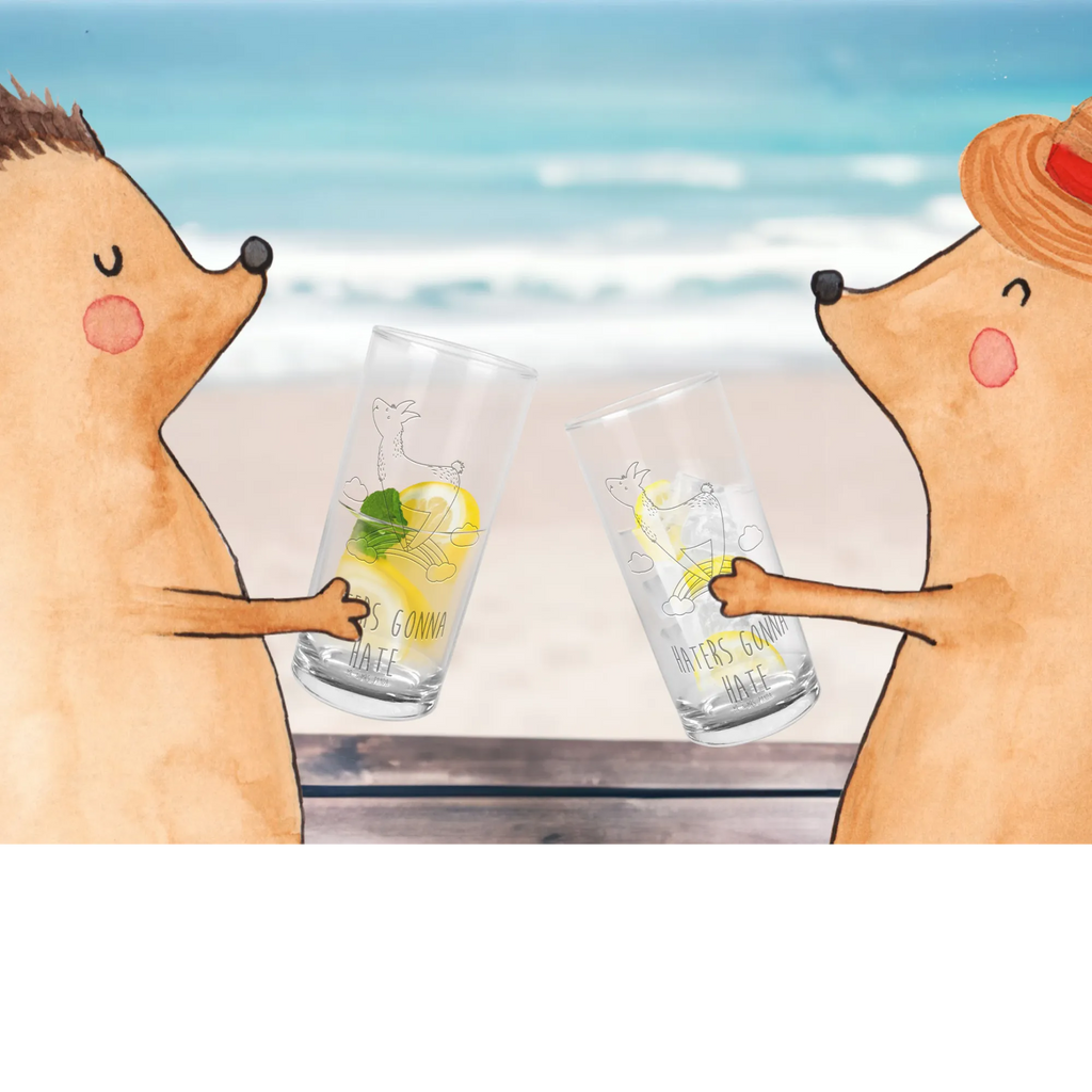 Szklanka na wodę lama tęcza Lama, Alpaka