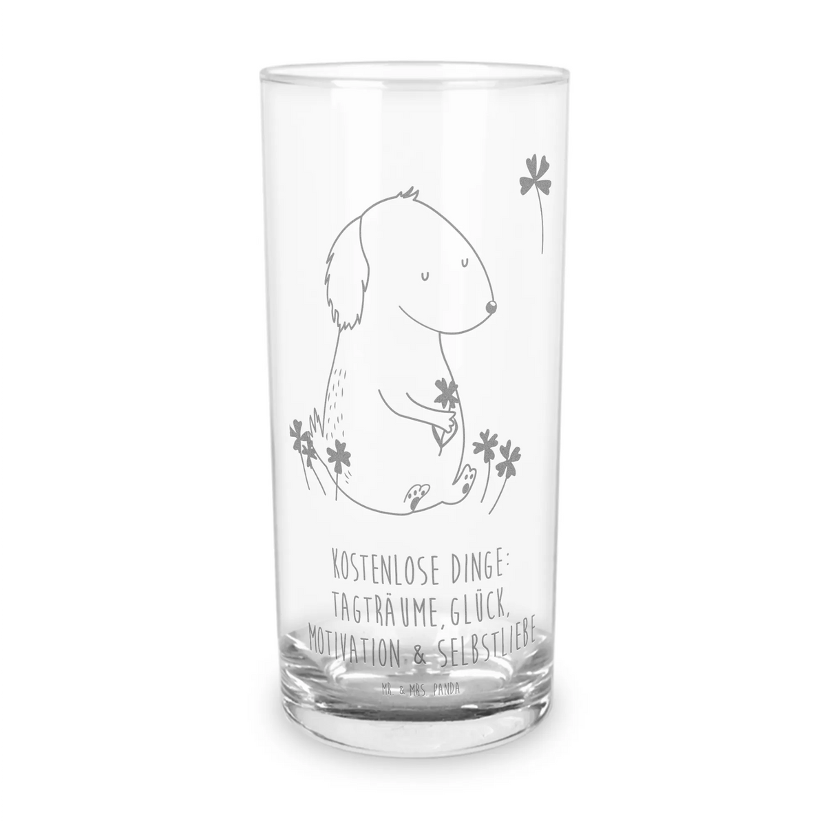 Wasserglas Hund Kleeblatt Geschenk Glas, Trinkglas, Saftglas, Wasserglas, haushaltsglas, Trinkbecher Glas, Longdrinkglas, Cocktailglas, Glas, Geschenkglas, Tumbler, Panda Glas, Wasserbecher, getränkeglas, Partyglas, Glasbecher, küchenglas, tischglas, Alltagsglas, Hunderasse, Hundebesitzer, Hundemotiv, Haustier, Tierliebhaber, Sprüche, Hund, Achtsamkeit, Geschenk, Selbstliebe, Neuanfang, Glücksbringer, Motivation, Kleeblatt, Glück, Tagträume