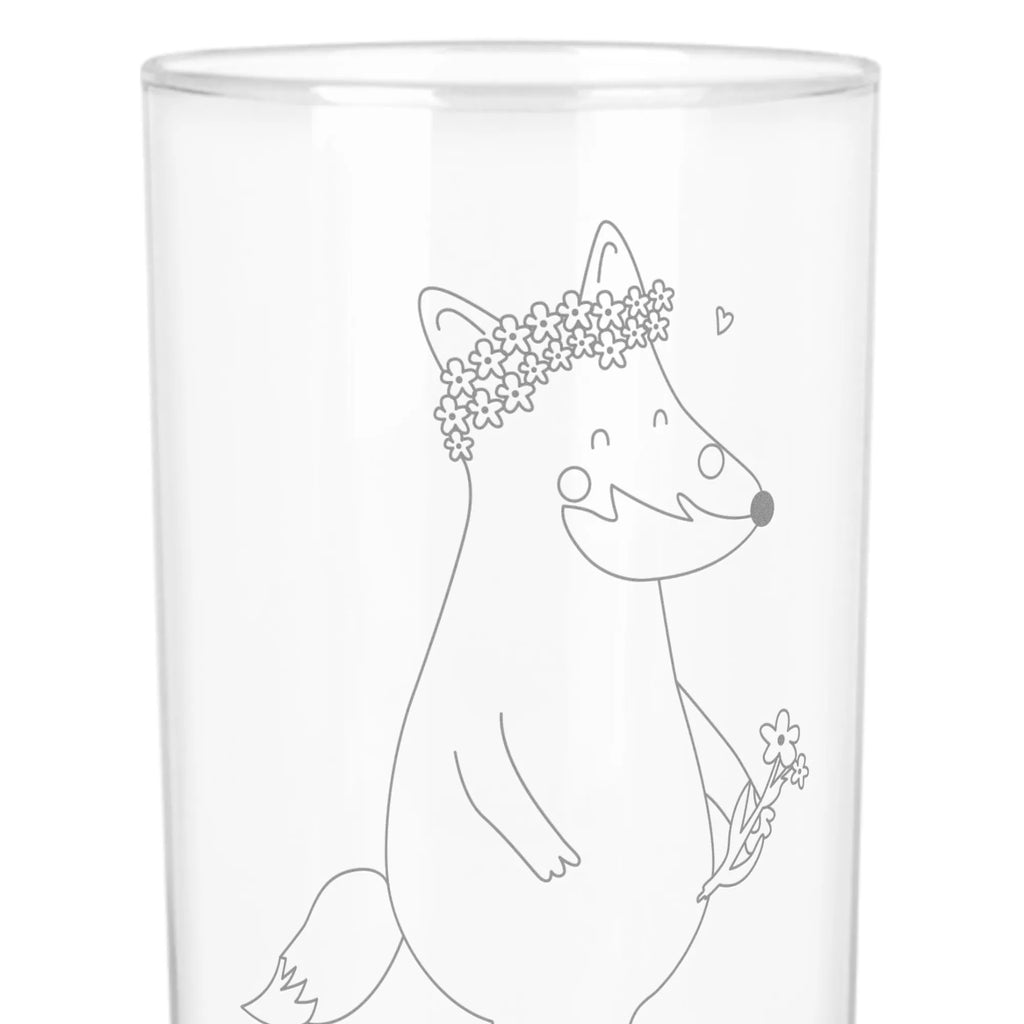 Szklanka na wodę lis Kwiaty Lis