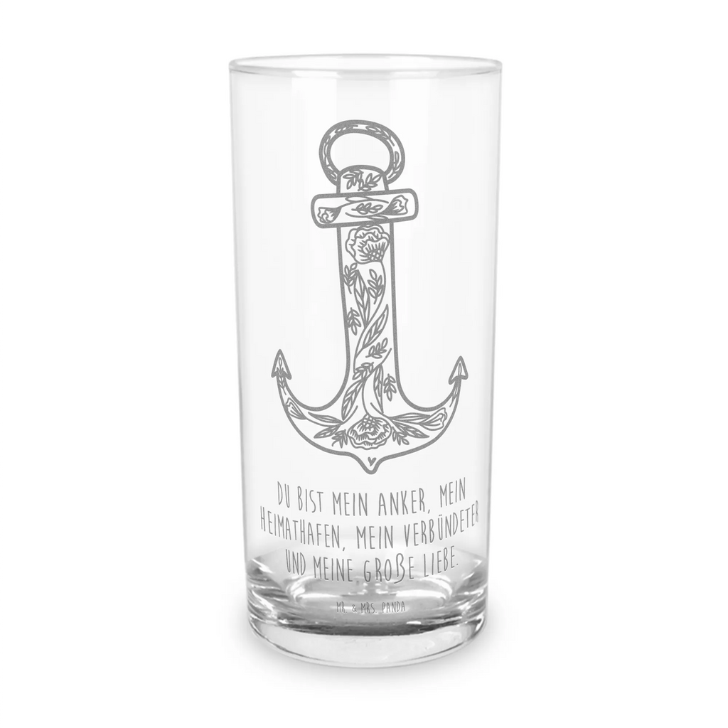 Water Glass anchor Blue small animals, cute, funny, cute animal motives, hand drawn, small world, funny sayings, good mood, happy, gifts, gift ideas, special gifts, animal lover, card