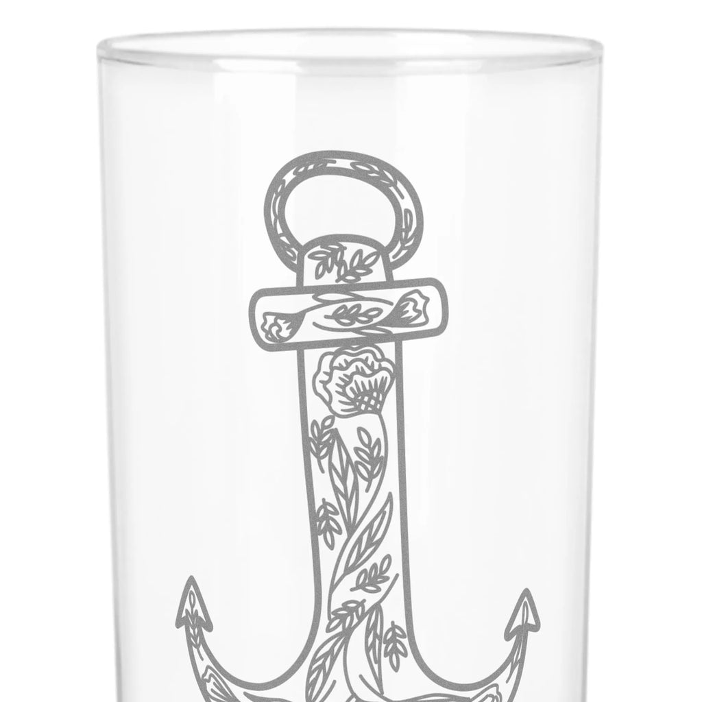 Water Glass anchor Blue small animals, cute, funny, cute animal motives, hand drawn, small world, funny sayings, good mood, happy, gifts, gift ideas, special gifts, animal lover, card