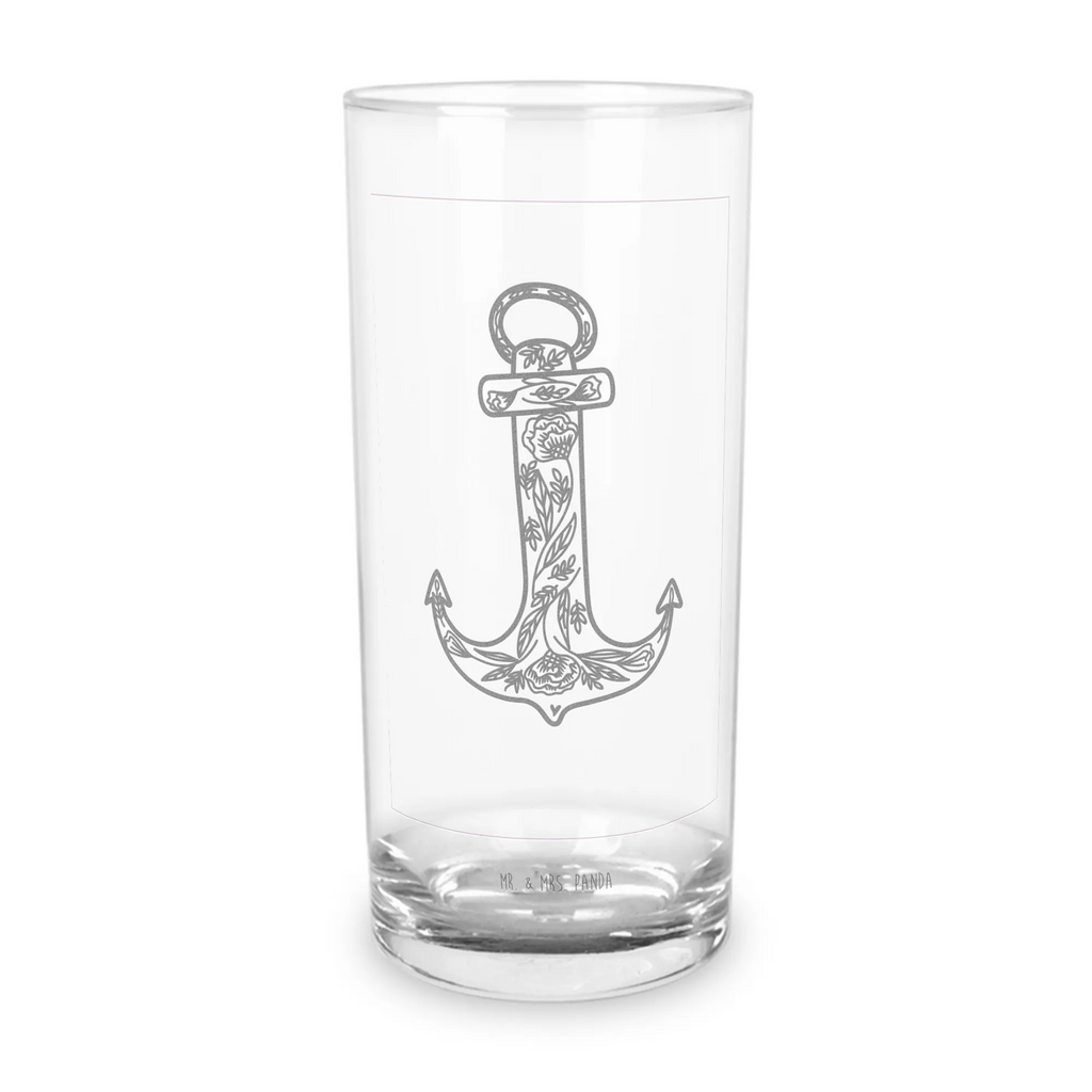 Water Glass anchor Blue small animals, cute, funny, cute animal motives, hand drawn, small world, funny sayings, good mood, happy, gifts, gift ideas, special gifts, animal lover, card