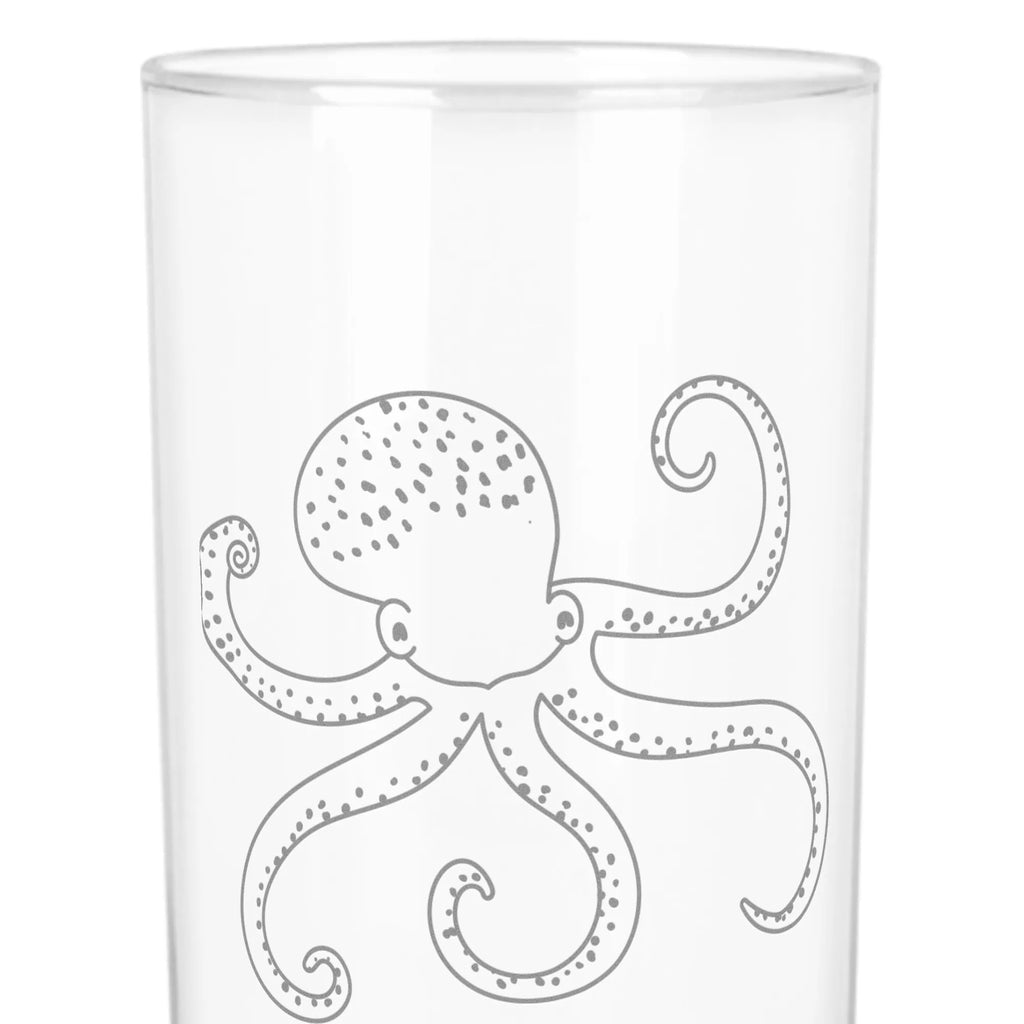 Szklanka na wodę Ośmiornica Motywy zwierzęce, dobra energia, zabawne powiedzonka, zwierzęta