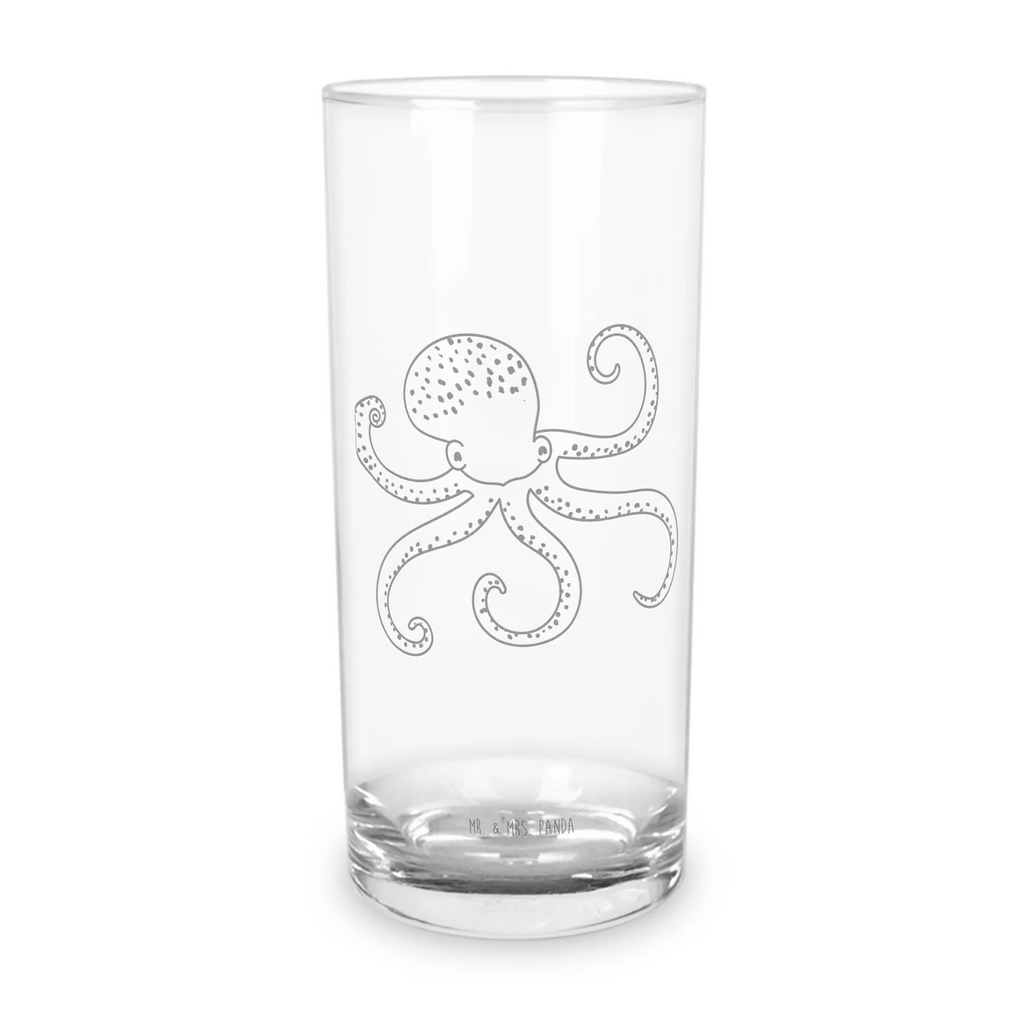 Szklanka na wodę Ośmiornica Motywy zwierzęce, dobra energia, zabawne powiedzonka, zwierzęta