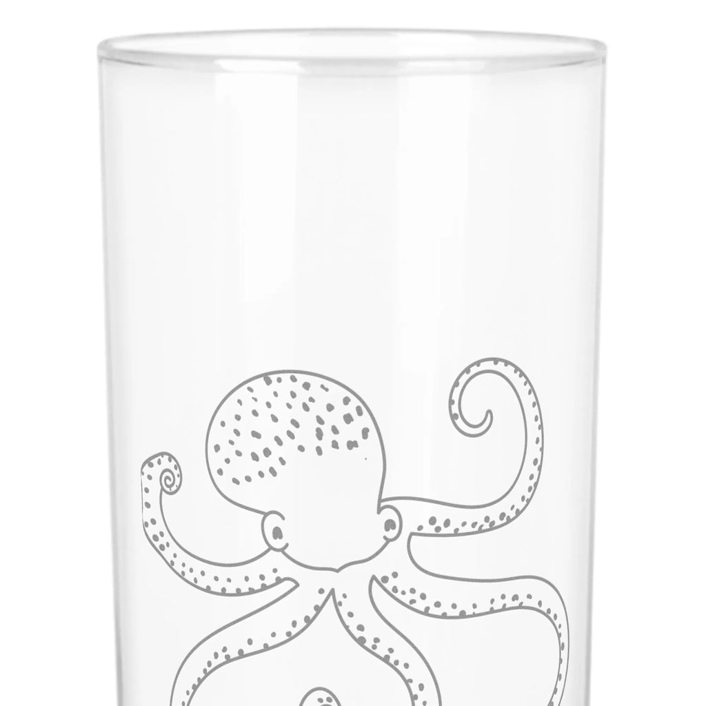 Szklanka na wodę Ośmiornica Motywy zwierzęce, dobra energia, zabawne powiedzonka, zwierzęta