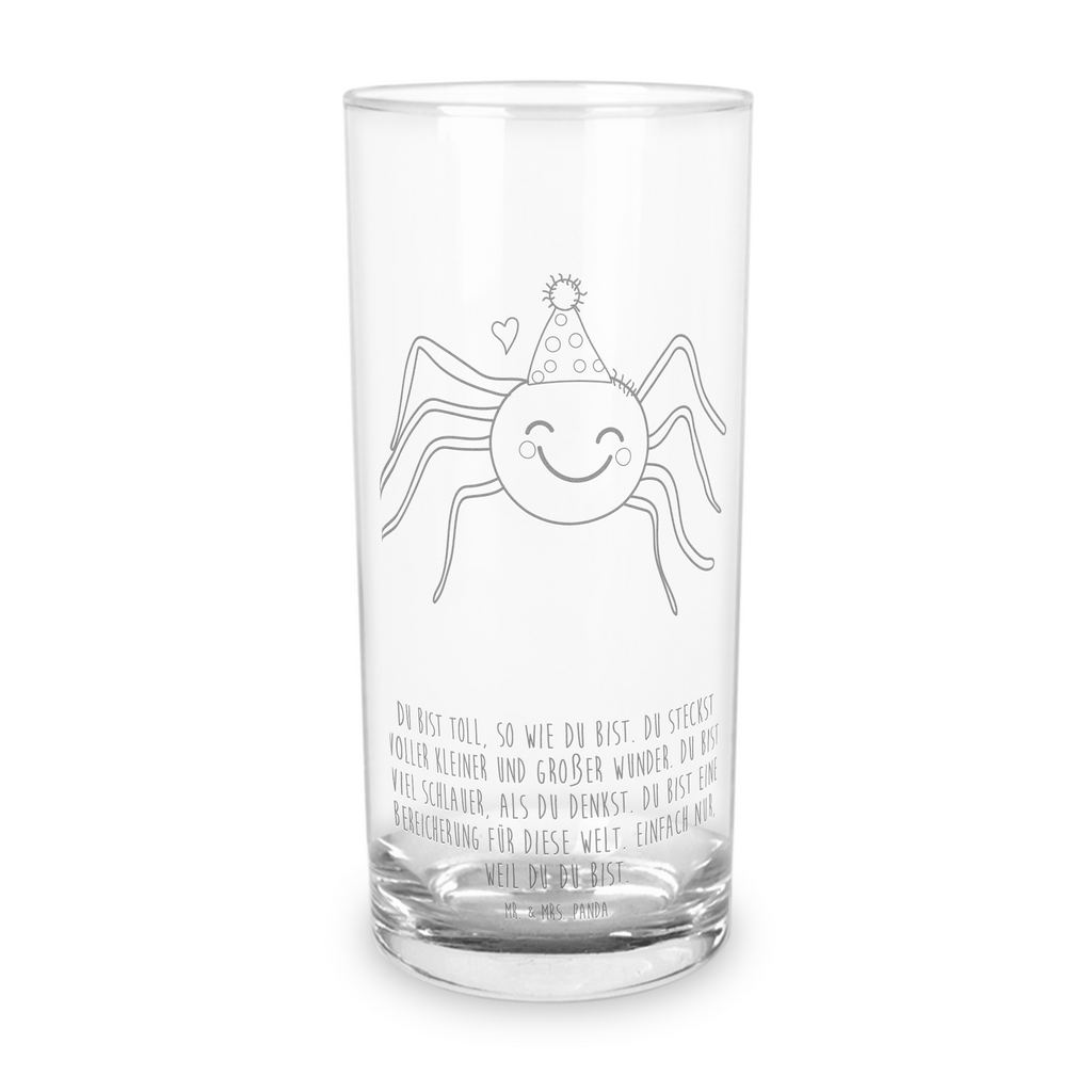 Wasserglas Spinne Agathe Party Wasserglas, Glas, Trinkglas, Wasserglas mit Gravur, Glas mit Gravur, Trinkglas mit Gravur, Spinne Agathe, Spinne, Agathe, Videos, Merchandise, Selbstliebe, Wunder, Motivation, Glück