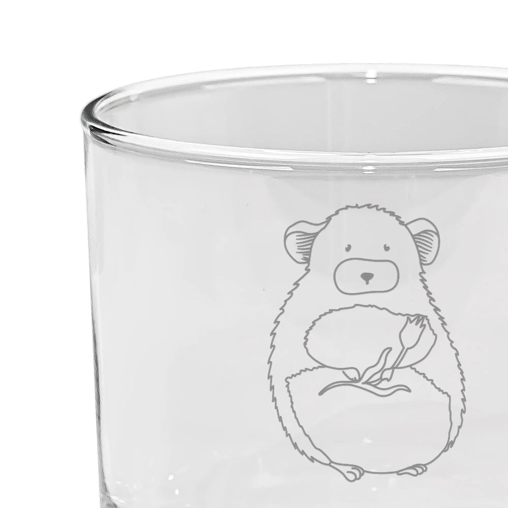 Personalized Gin Glass chinchilla flower small animals, cute, funny, cute animal motives, hand drawn, small world, funny sayings, good mood, happy, gifts, gift ideas, special gifts, animal lover, card, happiness, chaos, being sad, grief, chinchilla, chinchillas, office, office life, depression, heartache