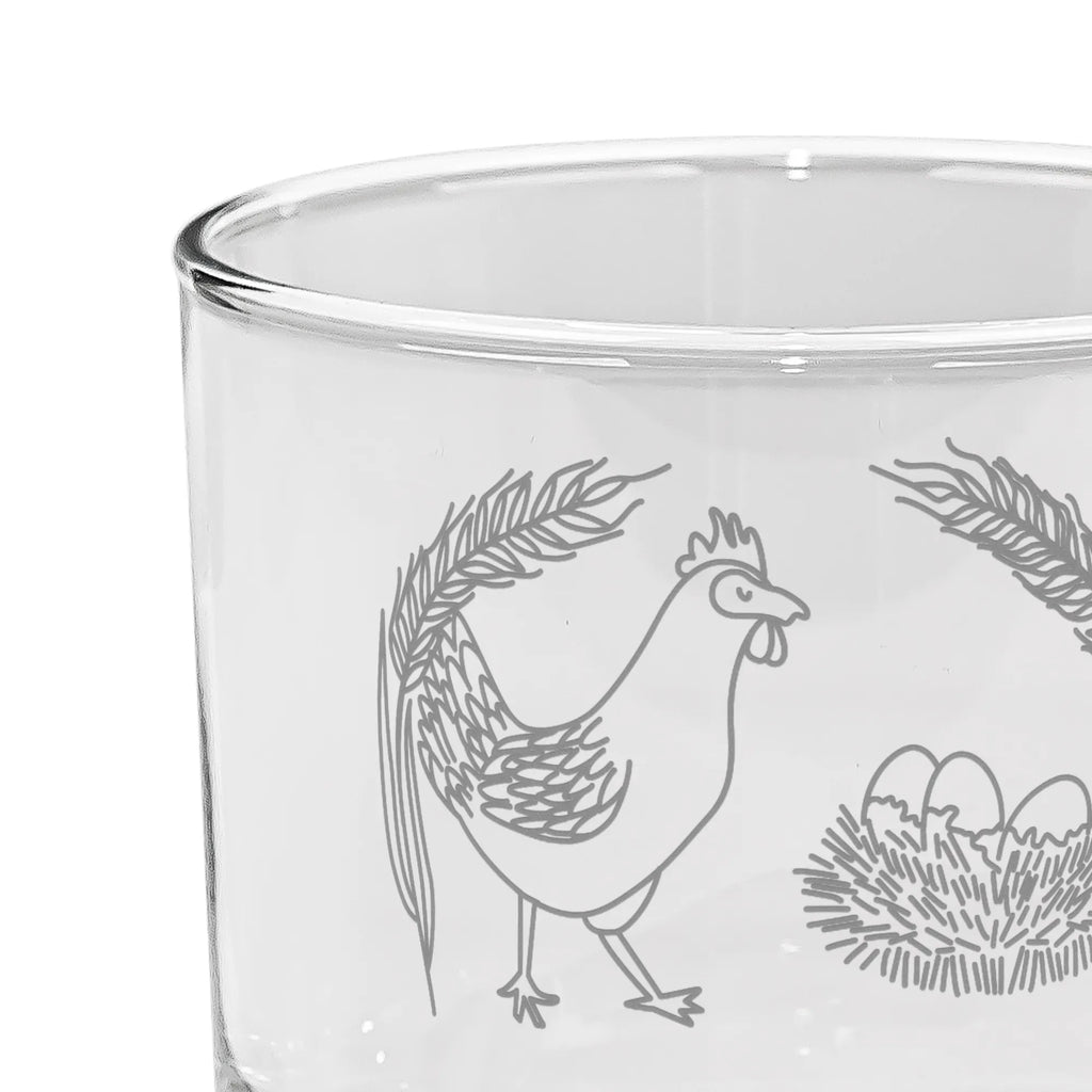 Personalizowana szklanka do ginu kurczak Dumny Gospodarstwo, zwierzęta gospodarskie, rolnik, rolniczka