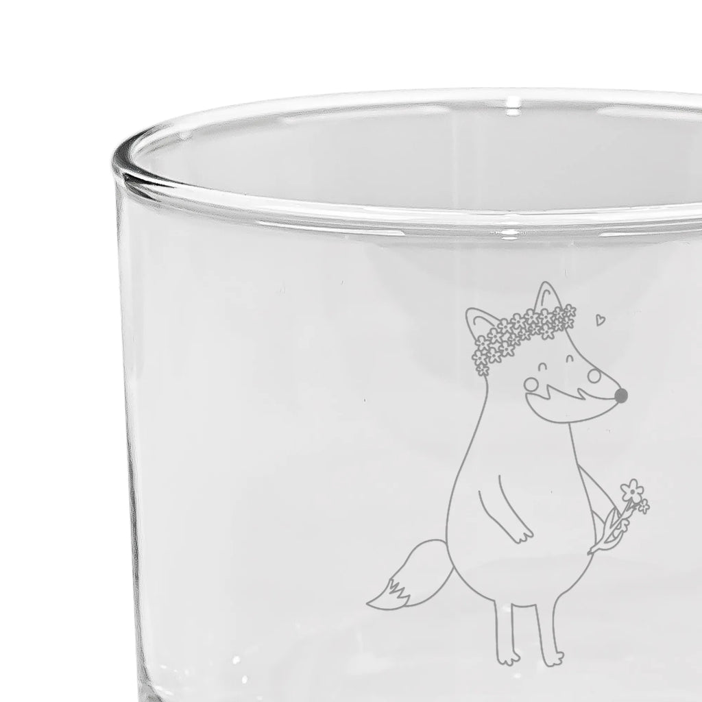 Personalized Gin Glass Fox Flower fox, foxes, forest wildlife, clever as a fox, animal lover, flower, flowers, girlfriend, self-love, joy, girlfriends, flower girl, fox girl, me, motivation, proof of love, love