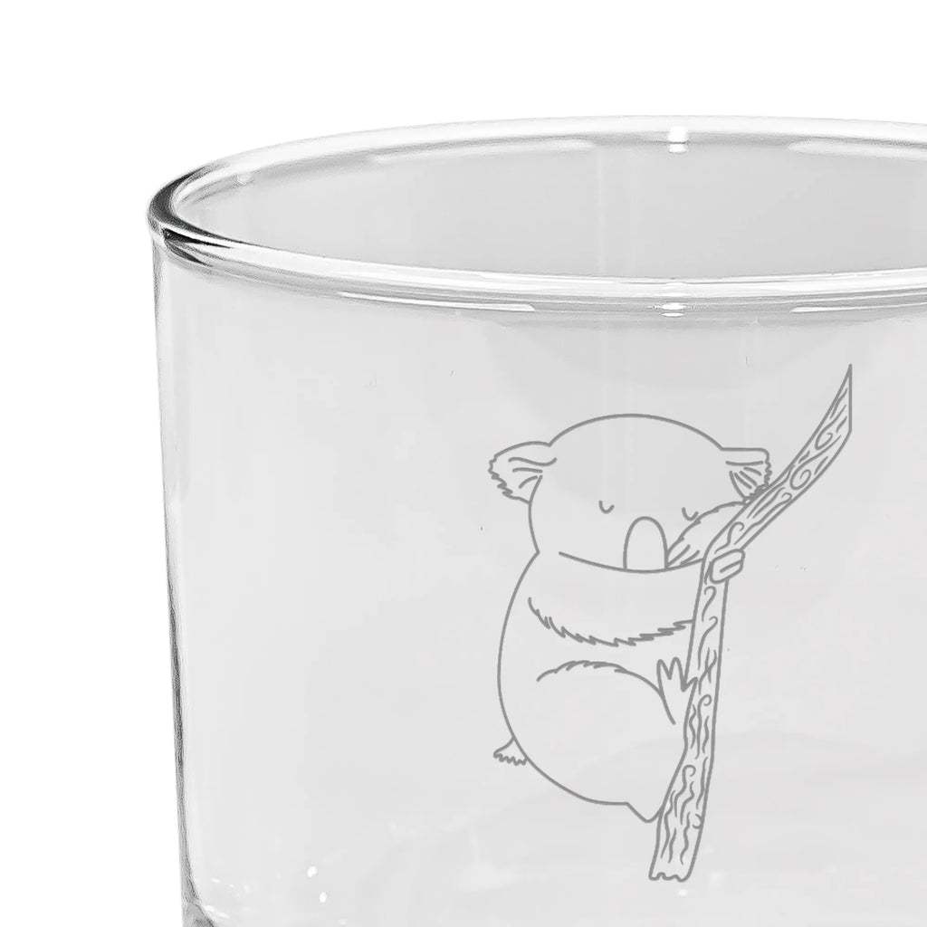 Personalized Gin Glass koala small animals, cute, funny, cute animal motives, hand drawn, small world, funny sayings, good mood, happy, gifts, gift ideas, special gifts, animal lover, card, dream, koala bear, bedroom, dreamland, bear, Koala, sleeping