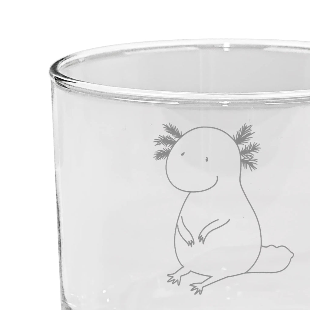 Personalized Gin Glass axolotl zero Axolotl, Axelotl, marine animals, Mexican walking fish, salamander, cheerful, contented, lifestyle, girlfriend, happy, worldly wisdom, wisdom, Axolot, love