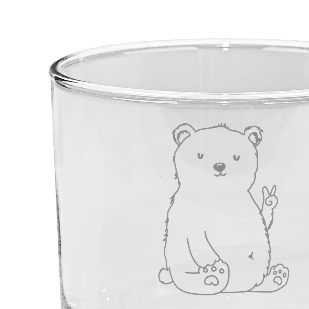 Personalized Gin Glass Icebear Lazy bear, teddy, teddy bear, cuddly toy, North Pole, work, workplace, Polar bear, relaxing, home office, office job, lazy, office
