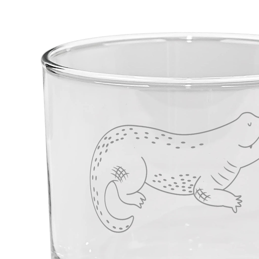 Personalizowana szklanka do ginu Krokodyl Zwierzeta morskie, Morze, Wakacje