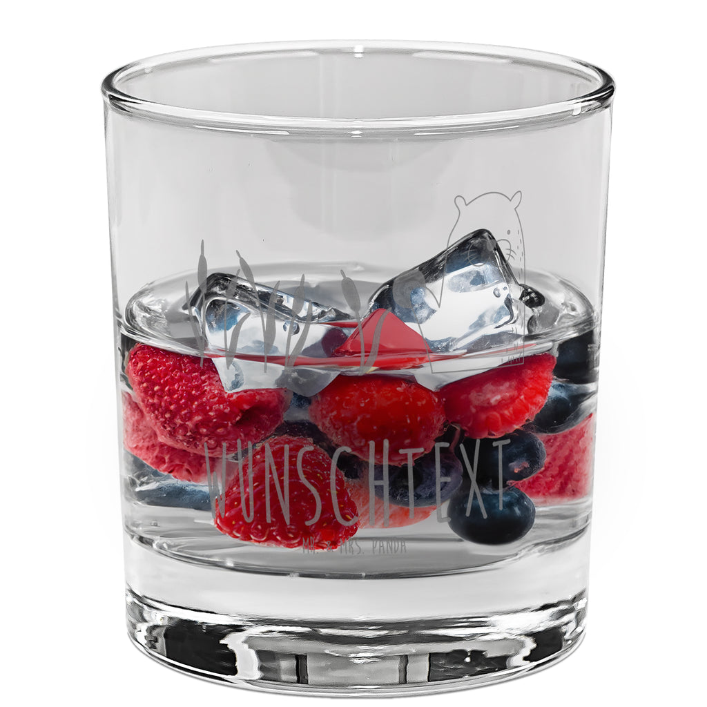 Personalisiertes Gin Glas Otter mit Stein Personalisiertes Ginglas, Personalisiertes Gin Glas, Personalisiertes Gin Glas mit Gravur, Personalisiertes Gin Glas mit Spruch, Personalisiertes Gin Glas mit Sprüchen, Ginglas mit Wunschtext, Otter, Fischotter, Seeotter, Otter Seeotter See Otter