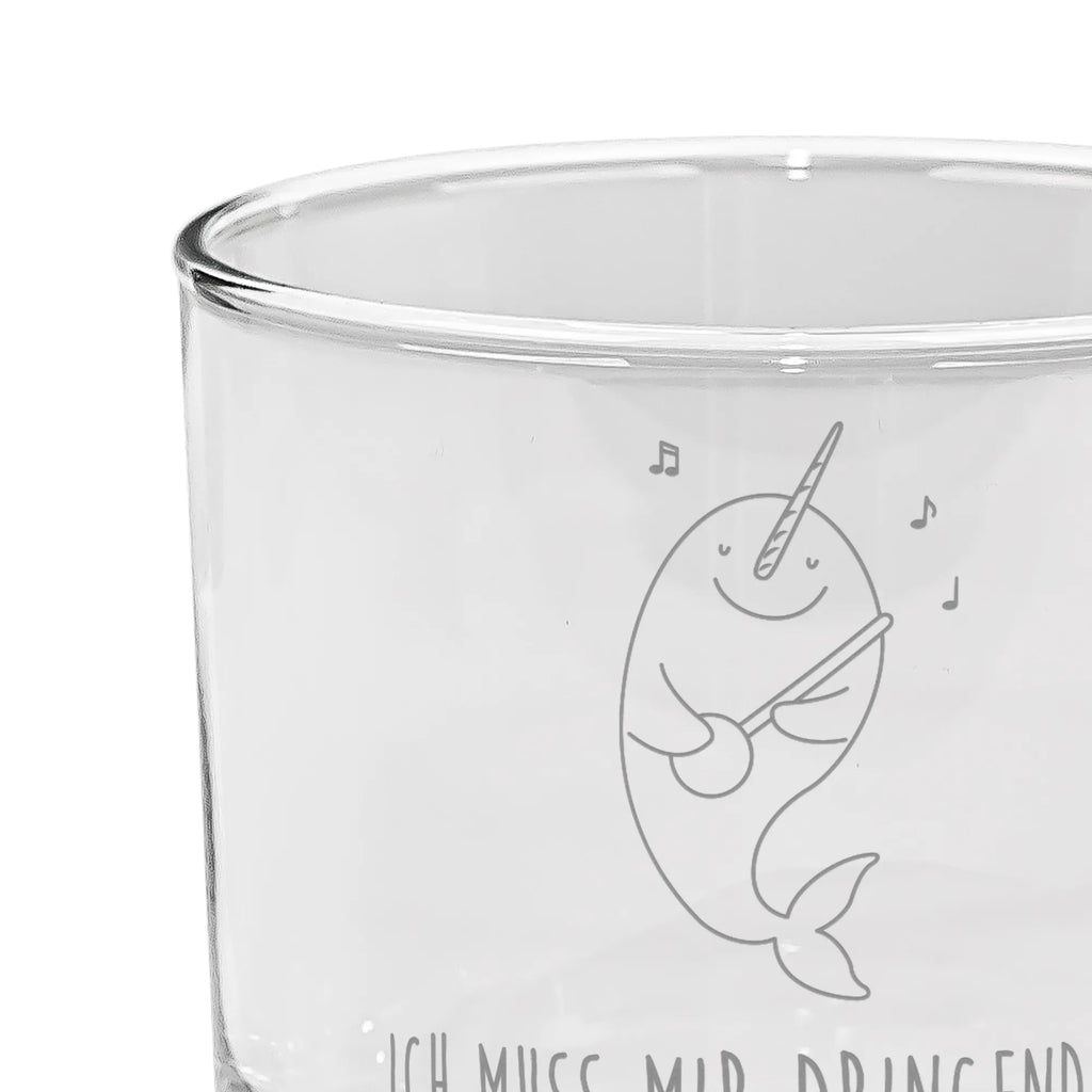 Szklanka do ginu narwal Gitara Zwierzeta morskie, Morze, Wakacje