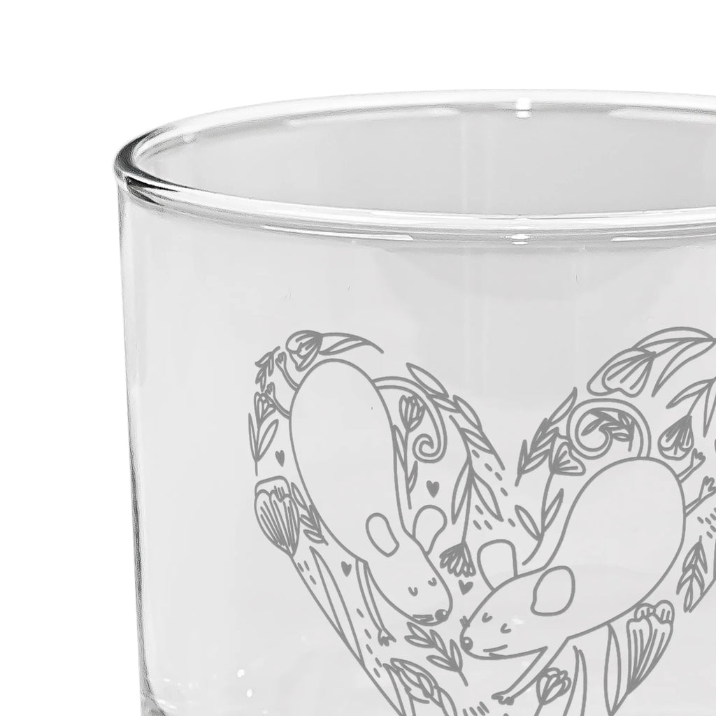 Szklanka do ginu Myszy serce Miłość, partner, przyjaciel, przyjaciółka, mąż, żona, wesele, zaręczyny, prośba o rękę, prezent miłosny, rocznica, dzień ślubu