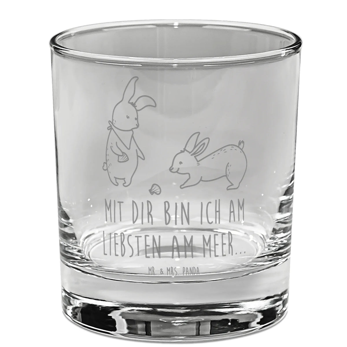gin glass Bunnies with seashell Father's Day, Mother's Day, shells, rabbits, collecting shells, best friend, girlfriend, girlfriends