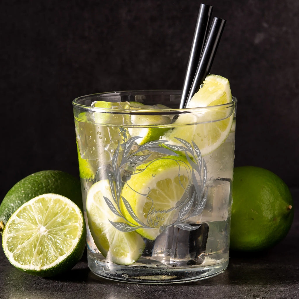 Szklanka do ginu pies kwiaty Pies, motyw psa, zwierzę domowe, rasa psa, miłośnik zwierząt, właściciel psa, powiedzenia