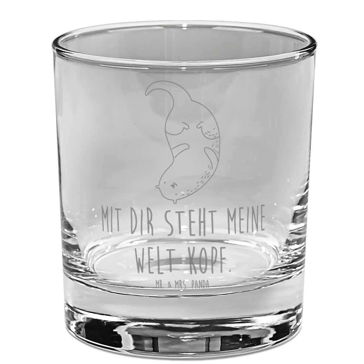 Ginglas Otter Kopfüber Cocktailglas, Gin-Tumbler, Tumbler, graviertes glas, Ginglas, gravur glas, Trinkglas, Gin-Copa, Cocktailglas Für Gin, Gin Tumbler, Ballonglas, Tumbler Glas, Gin-Ballon Glas, Longdrinkglas, Gin Glas, Gin & Tonic Glas, Glas für Gin, Glas, Otter, Fischotter, Seeotter, Otter Seeotter See Otter