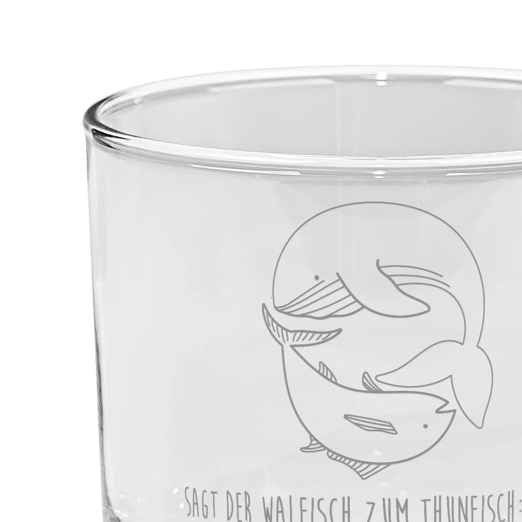Szklanka do ginu wieloryb tuńczyk Motywy zwierzęce, dobra energia, zabawne powiedzonka, zwierzęta