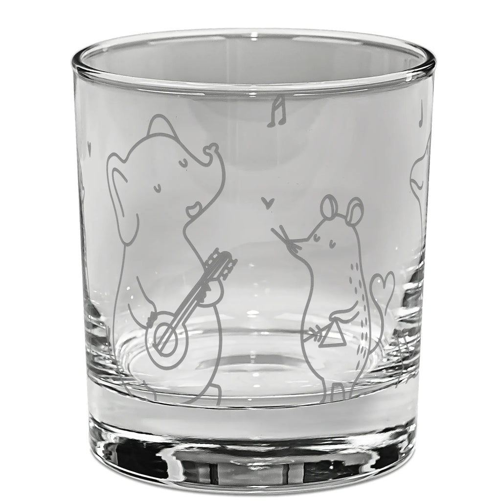 gin glass Big tape small animals, cute, funny, cute animal motives, hand drawn, small world, funny sayings, good mood, happy, gifts, gift ideas, special gifts, animal lover, card, musicians, penguin, elephant, triangle, dog, band, dolphin, music, guitar, mouse