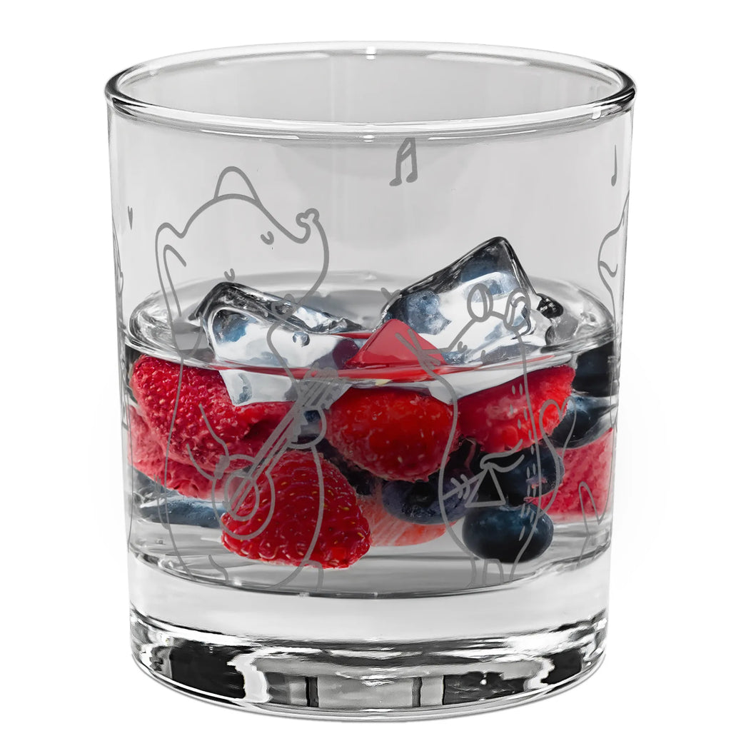 gin glass Big tape small animals, cute, funny, cute animal motives, hand drawn, small world, funny sayings, good mood, happy, gifts, gift ideas, special gifts, animal lover, card, musicians, penguin, elephant, triangle, dog, band, dolphin, music, guitar, mouse