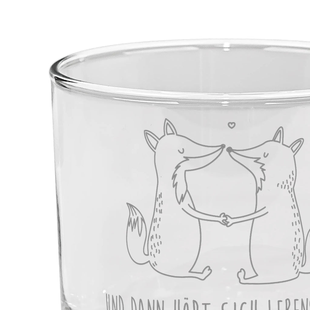 Szklanka do ginu lisy miłość Lis