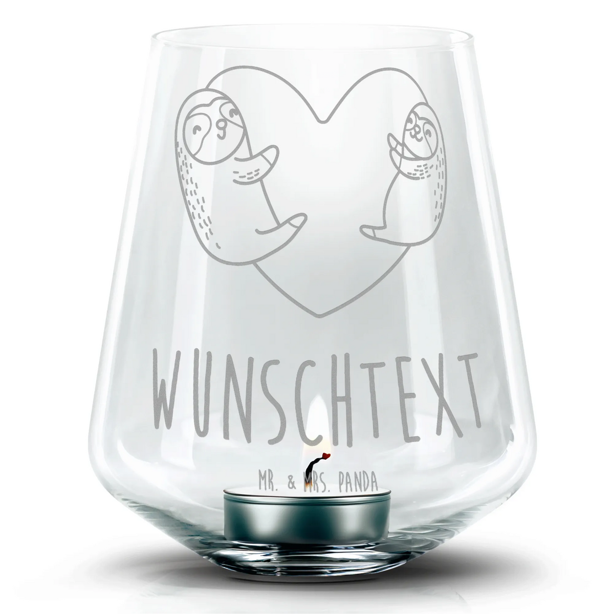 Personalized Engraved Lantern sloths Heart Love, Loving, Two, Together, Marriage, Engagement, Proposal of marriage, Love gift, gift for her, gift for him, anniversary gift, Valentine's Day Gift for Women Love Gift Anniversary Wedding Anniversary Party Favor Gift for Girlfriend Gift for Partner Boyfriend Gift Token of Love for Men for Husband