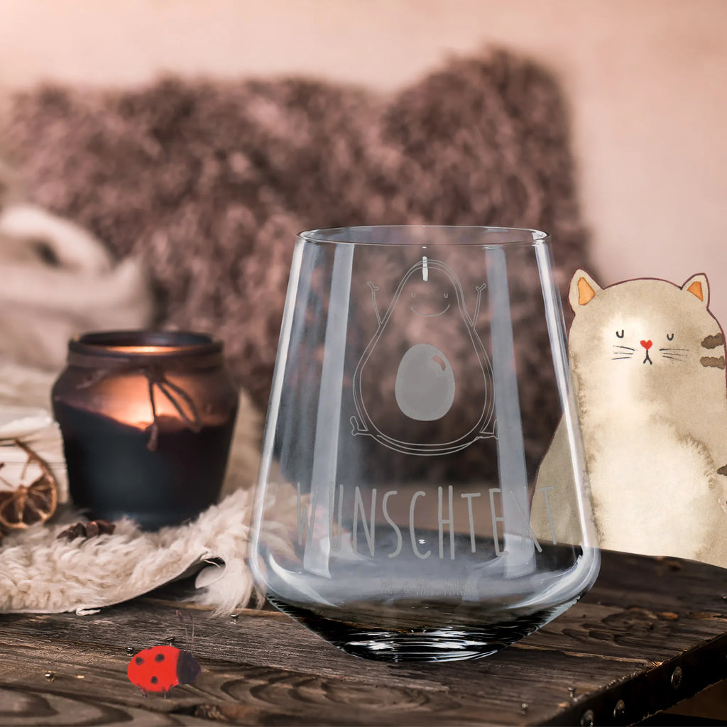 Spersonalizowany grawerowany świecznik Awokado Szczęśliwy Awokado, Warzywa, Wegan, Zdrowy