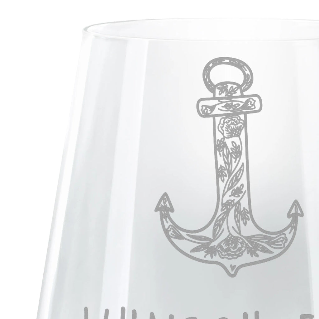 Personalized Engraved Lantern anchor Blue small animals, cute, funny, cute animal motives, hand drawn, small world, funny sayings, good mood, happy, gifts, gift ideas, special gifts, animal lover, card