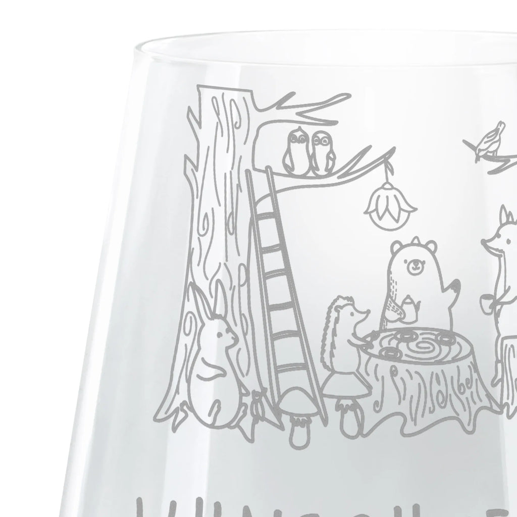 Personalized Engraved Lantern forest animals picnic small animals, cute, funny, cute animal motives, hand drawn, small world, funny sayings, good mood, happy, gifts, gift ideas, special gifts, animal lover, card, hedgehog, hare, forest, forest animals, squirrel, picnic, fox, mouse