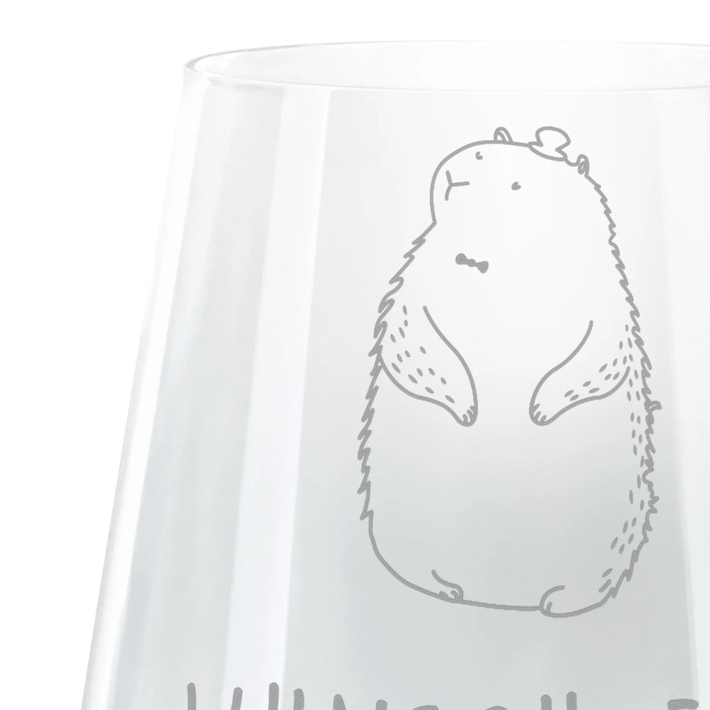 Personalized Engraved Lantern Groundhog small animals, cute, funny, cute animal motives, hand drawn, small world, funny sayings, good mood, happy, gifts, gift ideas, special gifts, animal lover, card, Groundhog, friendliness, decency, etiquette, cheerfulness, respect