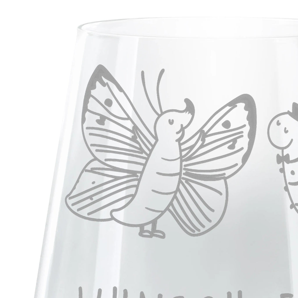 Personalized Engraved Lantern Caterpillar butterfly small animals, cute, funny, cute animal motives, hand drawn, small world, funny sayings, good mood, happy, gifts, gift ideas, special gifts, animal lover, card, butterfly, cocoon, growing up, Caterpillar, hat, development, beauty, lemon butterfly