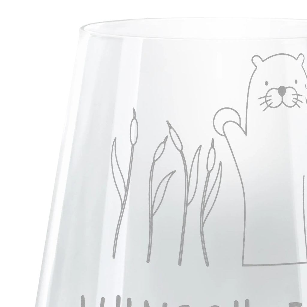 Personalized Engraved Lantern otter Stone otter, marten, sea otter, European otter, water mammal, aquatic animal, baby otter, predator, water, otter gifts, animal lover, gift ideas for animal lovers, animal, mammal, water animal, gifts for people in love, Otter Sea Otter Lake Otter