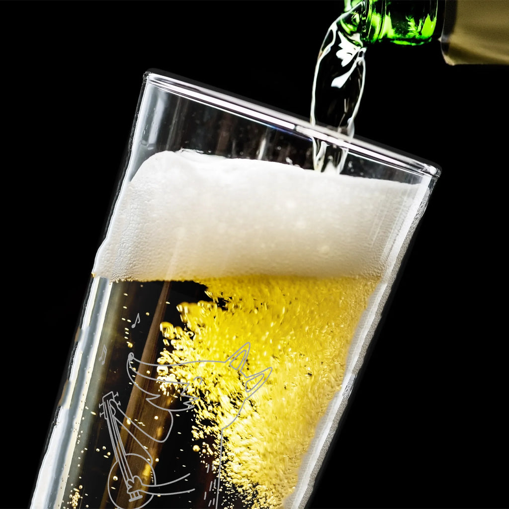 Weizenglas Fuchs Gitarre Weizenbierglas, Weizen Glas, Weizenglas, Vatertag, Weizenbier Glas, Fuchs, Musik Spruch, Füchse, Geschenk Musiker, Sängerin, Gitarre, Musikerin, Sänger