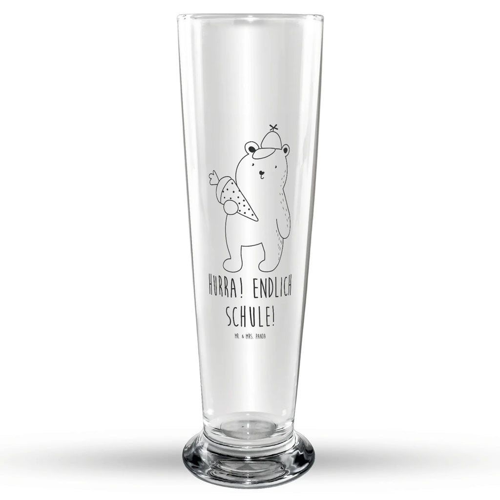 Weizenglas Bär Schultüte Weizen Glas, Vatertag, Weizenbier Glas, Weizenglas, Weizenbierglas, Bär, Teddy, Teddybär, Bär Motiv, Einschulung Geschenk, Schule Geschenk, Erster Schultag Geschenk, Grundschule, Schulanfang, Schulbeginn, Schultüte