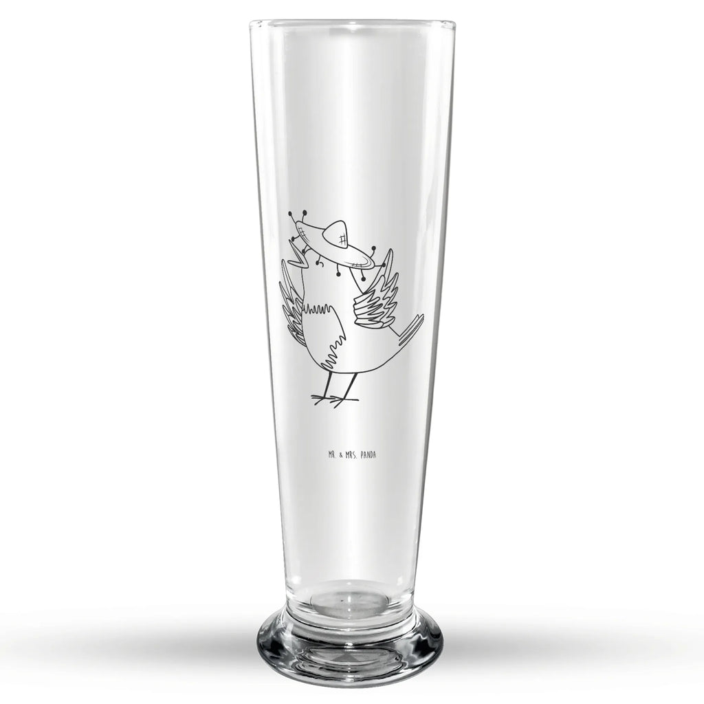 Weizenglas Rabe Sombrero Vatertag, Weizenbierglas, Weizenbier Glas, Weizen Glas, Weizenglas, Tiermotive, Gute Laune, lustige Sprüche, Tiere, glücklich sein, Glück Spruch, Motivation, Spruch positiv, Rabe, froh, Vögel, Elster, fröhlich sein, Vogel