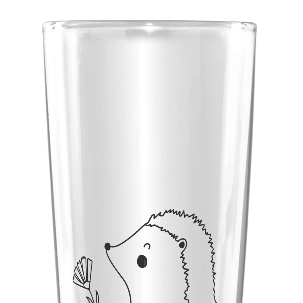 Weizenglas Igel Blumen Vatertag, Weizenglas, Weizen Glas, Weizenbier Glas, Weizenbierglas, Tiermotive, Gute Laune, lustige Sprüche, Tiere, Igel, Krankheit, Krankenhaus, Gute Besserung, Genesungswünsche, krank, Besuch