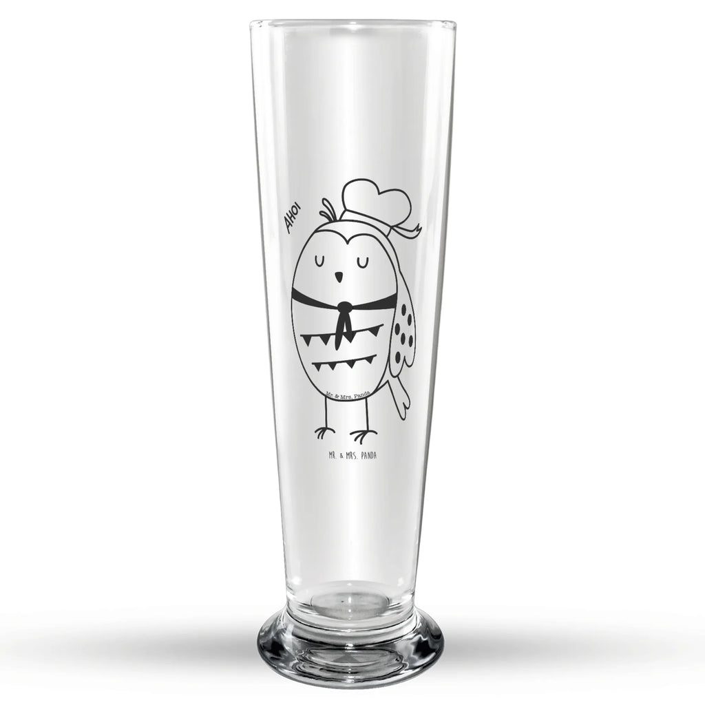 Pszeniczne szkło sowa Marynarz Weizen Glas, Weizenglas, Weizenbierglas, Vatertag, Weizenbier Glas, Eule, Hochzeitstag Geschenk, Ehe, Heimathafen, Wortspiel lustig, Owl, Eule Deko, Eule Spruch, Freundin, Matrose, Seefahrer