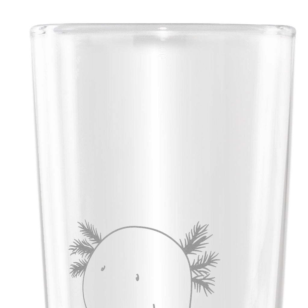 Weizenglas Axolotl null Weizenglas, Weizen Glas, Vatertag, Weizenbier Glas, Weizenbierglas, Axolotl, Molch, Axolot, vergnügt, fröhlich, zufrieden, Lebensstil, Weisheit, Lebensweisheit, Liebe, Freundin