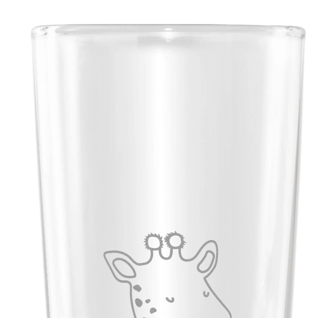 Weizenglas Giraffe Zufrieden Weizenbier Glas, Weizenbierglas, Weizenglas, Vatertag, Weizen Glas, Afrika, Wildtiere, Glück, Abenteuer, Giraffe, Zufrieden