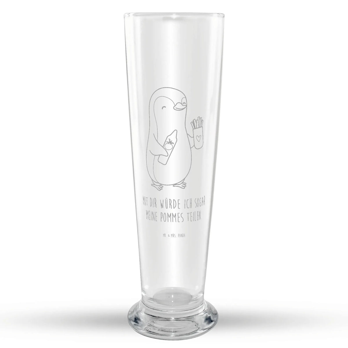 Weizenglas Pinguin Pommes Mr & Mrs Panda Weizenglas, Bier Glas, Weißbierglas, Weizen Glas, Weizenbier Glas, Bierglas, Verlobung, Freund, Heiraten, Partner, Heiratsantrag, Liebesgeschenk, Hocheitstag, Ehemann, Freundin, Ehefrau, Jahrestag, Liebe, Geschenk für Freundin, Mitbringsel, Geschenk für Partner, Geschenk für Frauen, Liebesbeweis, Hochzeitstag, Valentinstag, für Ehemann, für Männer