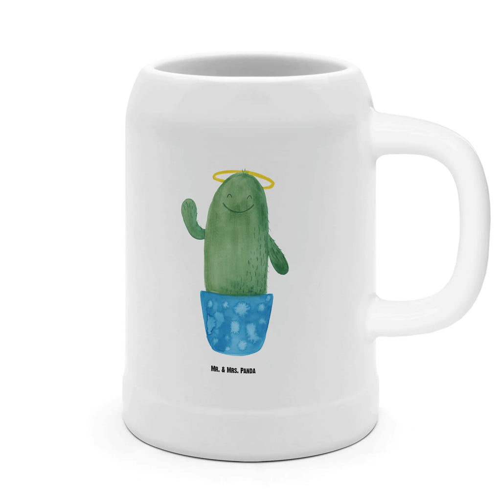 Bierkrug Kaktus Heilig Bierkrug, Bierkrüge, Bierkrug Steingut, Steinkrüge, 0, 5 l, 500ml, Krug, Kaktus, Kakteen, frech, lustig, Kind, Eltern, Familie, Bruder, Schwester, Schwestern, Freundin, Heiligenschein