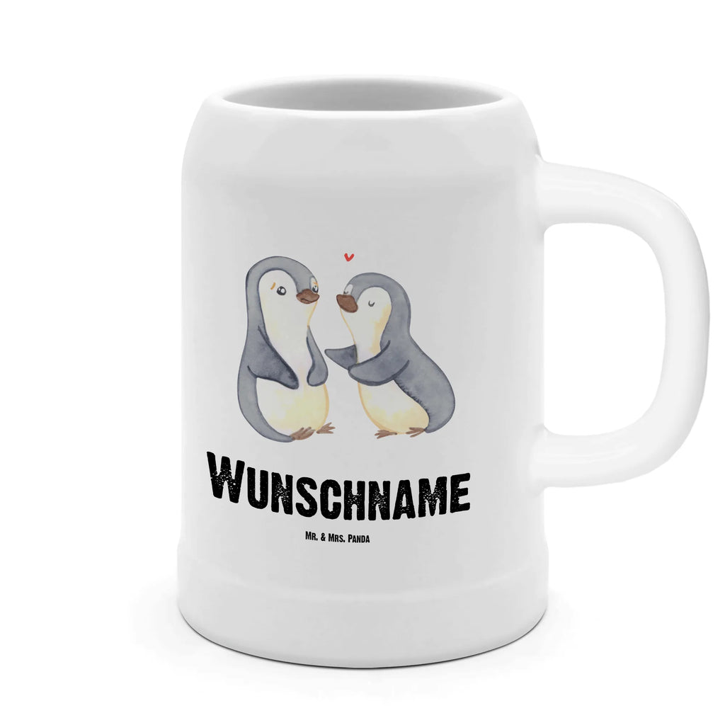Personalised beer mug penguins console Love, Loving, Two, Together, Marriage, Engagement, Proposal of marriage, Love gift, gift for her, gift for him, anniversary gift, Valentine&#39;s Day Gift for Women Love Gift Anniversary Wedding Anniversary Party Favor Gift for Girlfriend Gift for Partner Boyfriend Gift Token of Love for Men for Husband