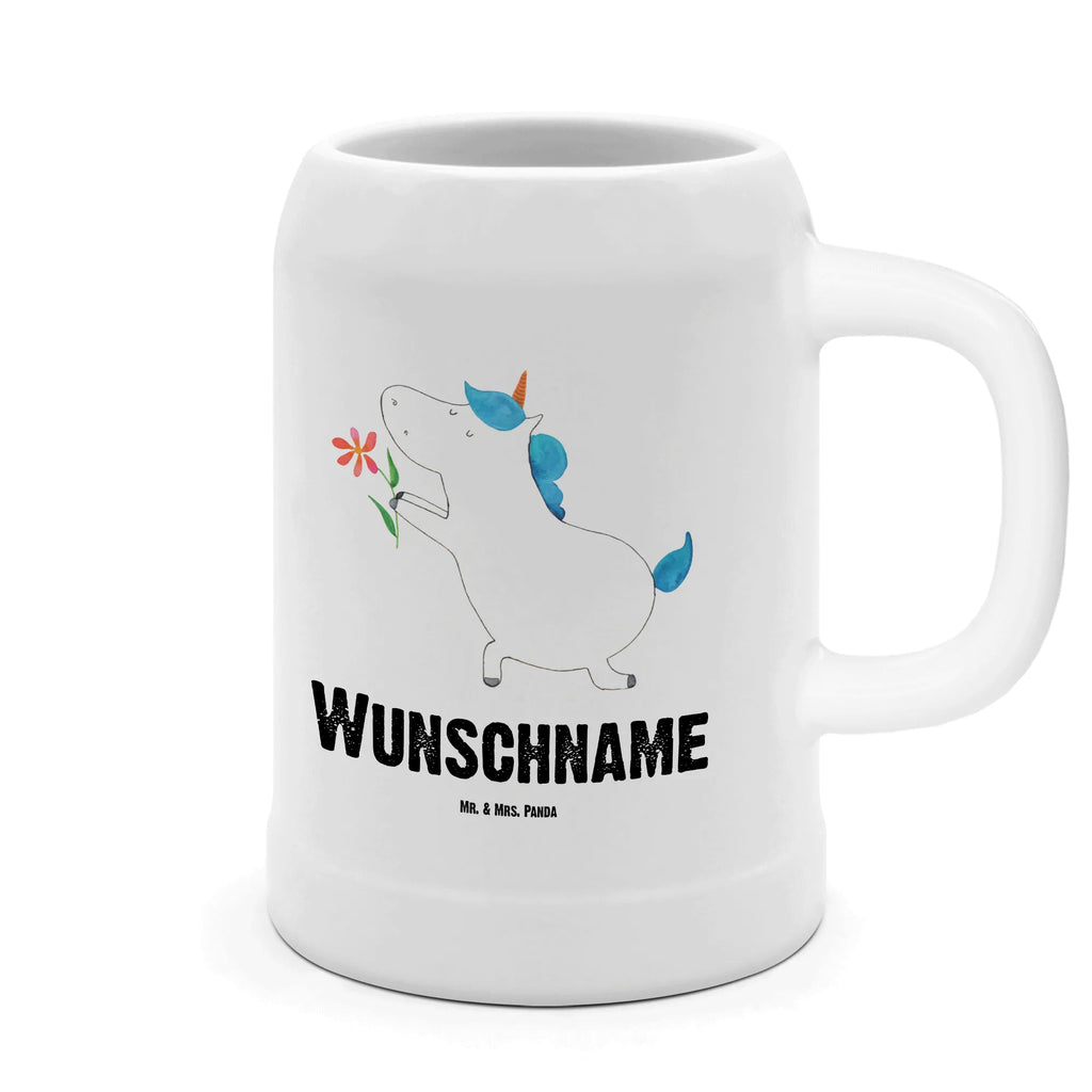Personalised beer mug unicorn flower unicorn, unicorns, partner, love, engagement, request, couple, flower, marriage application, proof of love