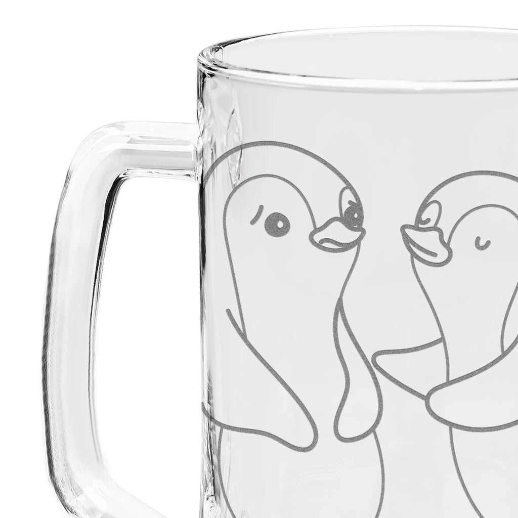 Engraved Beer Mug penguins console Love, Loving, Two, Together, Marriage, Engagement, Proposal of marriage, Love gift, gift for her, gift for him, anniversary gift, Valentine&#39;s Day Gift for Women Love Gift Anniversary Wedding Anniversary Party Favor Gift for Girlfriend Gift for Partner Boyfriend Gift Token of Love for Men for Husband