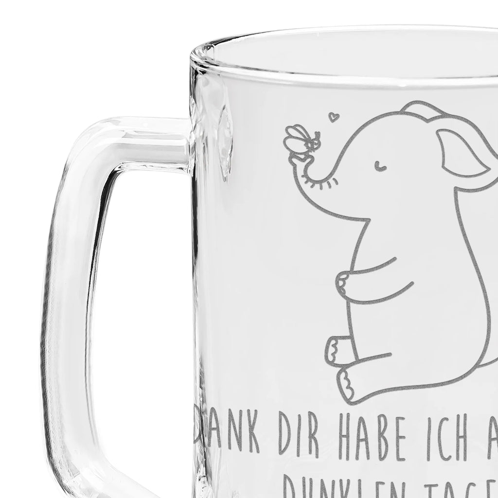 Grawerowany Kufel Piwa słoń pszczoła Motywy zwierzęce, dobra energia, zabawne powiedzonka, zwierzęta